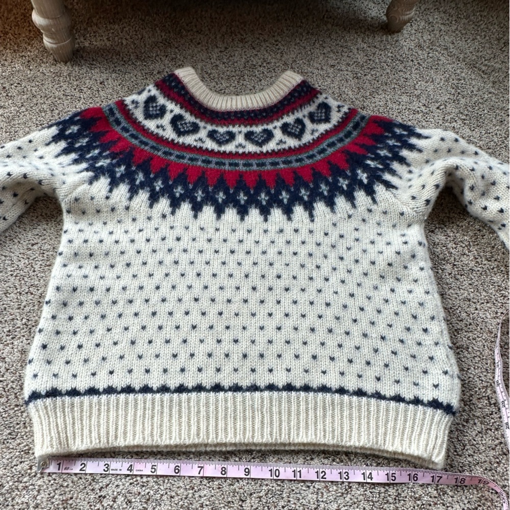 Vintage 80s Women’s Woolrich wool blend sweater, size L - Picture 8 of 10